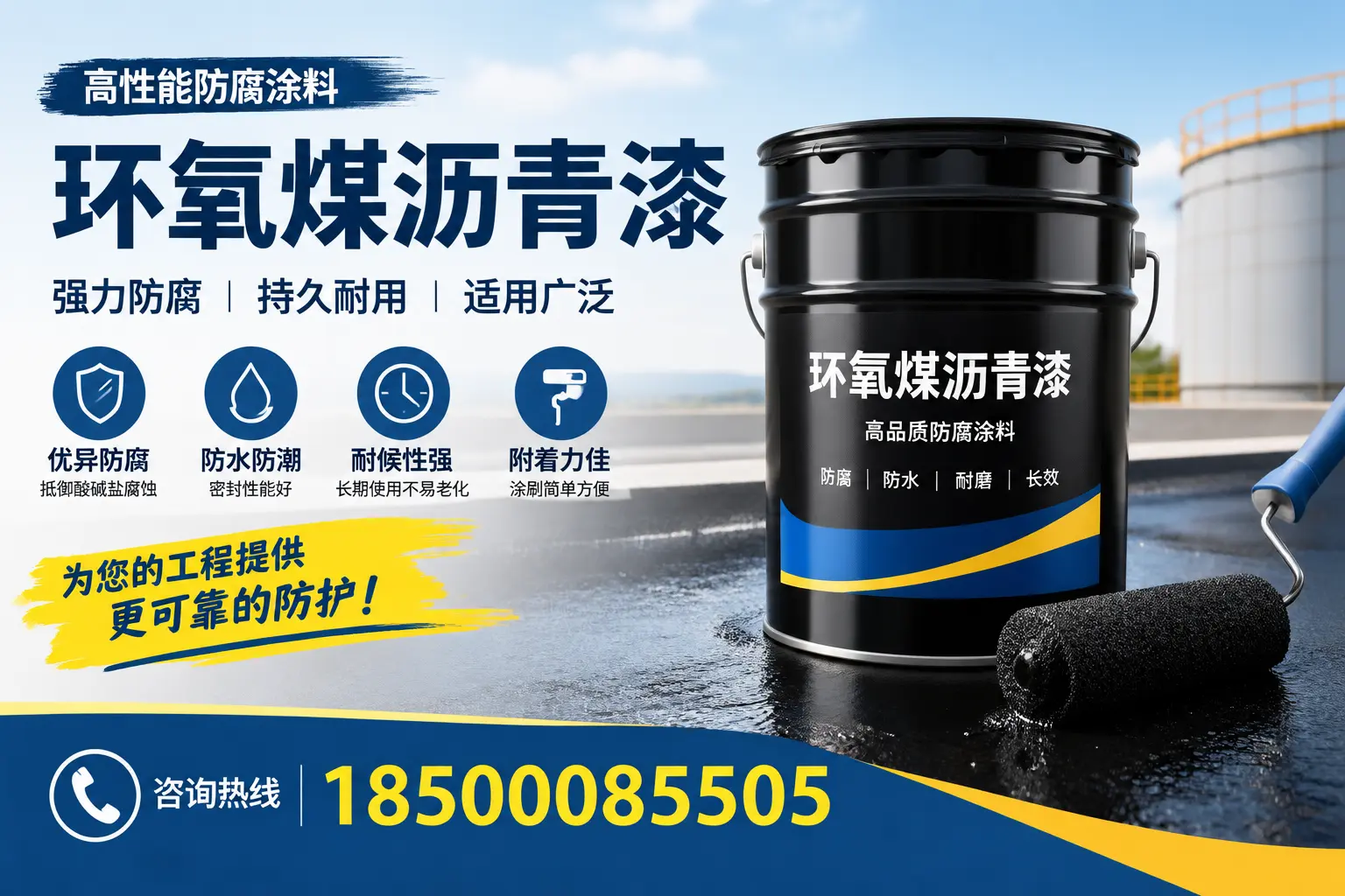 环氧煤沥青漆的施工步骤详解，商丘装修必备知识